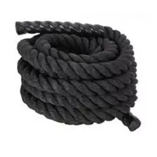 Corda Naval Crossfit 34 Mm- 05 Mts + Suporte 