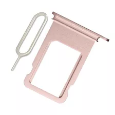 Gaveta Bandeja Bandejinha Chip Sim Para iPhone 7 Ouro Rosê