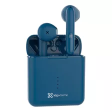 Audífonos Bluetooth Twin Touch Kte-010bl Hasta 17 Hrs Azul