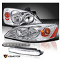 2005-2010 Pontiac G6 Black Headlights + 6-led Fog Bumper Kg1