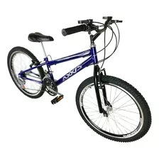 Bicicleta Axxis Aro 24 Com Marcha - 18 Velocidades Cor Azul Tamanho Do Quadro 24