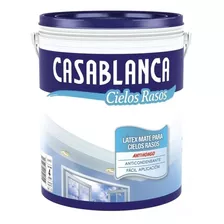 Casablanca Cielo Raso Pintura Látex X 10 Lts Color Blanco