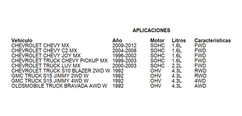 Valvula Iac Chevrolet Chevy Joy Pop Mx 2003 1.6l Mfi Fwd Gas Foto 5