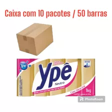 Sabao Ypê Neutro /sabão Em Barra 1kg 10 Pacote 5 Unidades