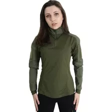Combat Shirt Feminina Verde / Original Bélica