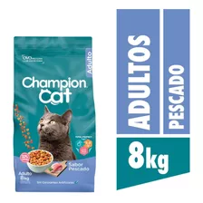 Comida De Gatos Champion Cat 8kg Pescado