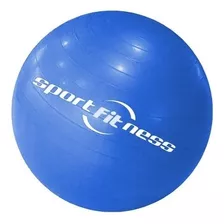 Balón Pilates Yoga Terapias Pelota Sportfitness 55cm Gym Abd Color Azul