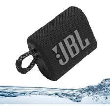 Jbl Go 3 Portátil Original Bluetooth Waterproof Black C/ Nf 
