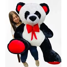 Oso Panda De Peluche Gigante 1,40 Metros + Envío Gratis Perf