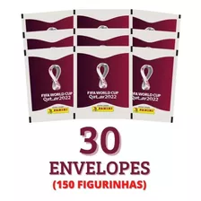 30 Envelopes Figurinhas Copa Do Mundo Qatar 2022 Com 5 Cada