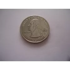 Moeda 25 Cents Quarter Dolar 1999 P Usa Estados Connecticut