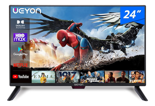 Pantalla Smart Tv 24 Pulgadas Weyon Android Hd Television 24wdsnmx