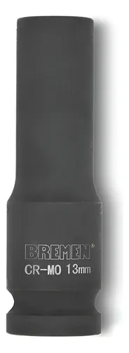 Llave Tubo Bremen 12mm Alto Impacto Enc 1/2 Largo 80mm 6096 Negro