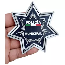 Pack De 5 Estrellas Municipal De Pvc , Chaleco,camisa