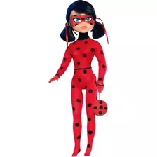 Boneca Miraculous Ladybug Large Doll C/ Ioiô Articulada 55cm