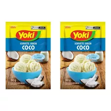 Pó Para O Preparo De Sorvete Yoki Coco Kit Com 2 X 150g