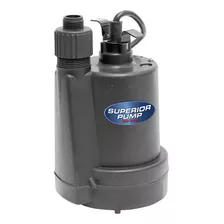 Bomba Para Sumidero Superior Pump 91250, 1/4 Hp, Negro