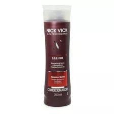 Condicionador Nick Vick Alta Performance Sos Fios 250ml