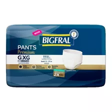 Bigfral Pants Premium Pañales Descartável Para Adultos G/xg 20 unidades