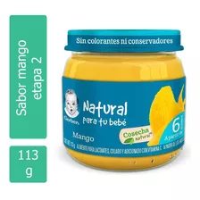 Gerber Papilla Mango 2da Etapa Frasco Con 113 G