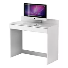 Mesa Escrivaninha Diana C/ Gaveta 72cm Full Cor Branco