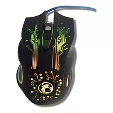 Mouse Gamer X9 Imice Rgb 6 Botões Com Fio 1200-3600 Dpi