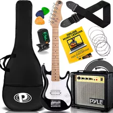 Kit Básico De Guitarra Eléctrica Para Niños De 6 Cue...