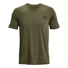 Polera Training Ua Sportstyle Lc Verde Hombre