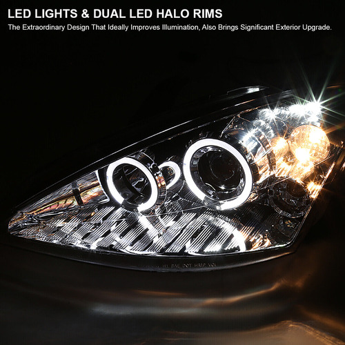 Par Faro Led Ford Focus Lx 2002 2.0l Foto 4