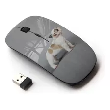 Koolmouse [ratón Inalámbrico Óptico 2,4g] [bulldog Francés