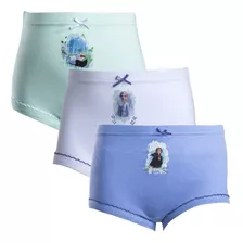 Calzón Algodón Frozen Pack 3 Talla 2 Niña 