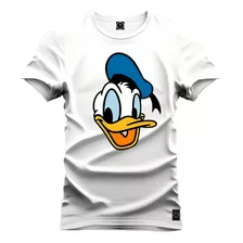 Camiseta Premium Estampa 3d Pato Donald