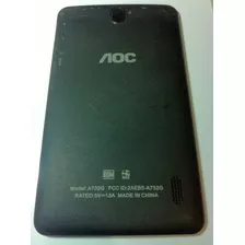 Tapa Trasera Tablet Aoc A732g Original Con Detalles