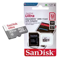 Cartão De Memória Sandisk Ultra Micro Sd 32gb Original 