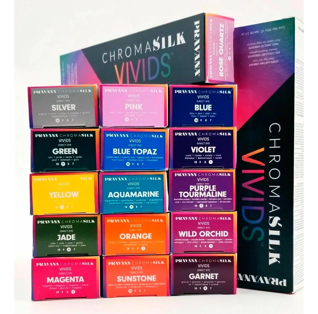 Tinta Fantasia Pravana Chromasilk Vivids 90g Mystical Mint 3