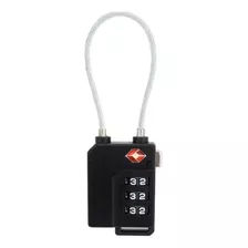 Mini Candado Tsa Con Clave 3 Dígitos Alta Calidad Seguridad