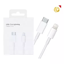 Cable iPhone 12 11 Xr Tipo C A Lightning 1 Metro Original