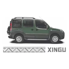 Adesivo Faixa Lateral Fiat Doblo Xingu Sporting Ca-13413