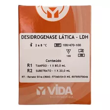 Reagente Dhl Desidrogenase Lática 100ml Para Laboratório