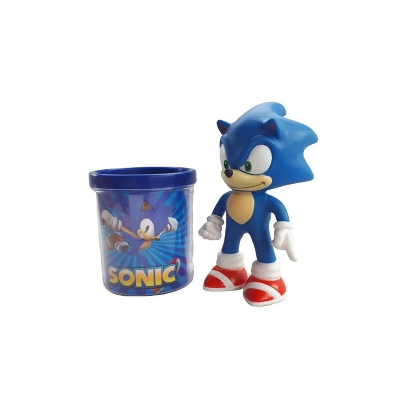 Sonic Kit Com 12 Peças Brinquedos Pvc 5cm Infantil Coleção