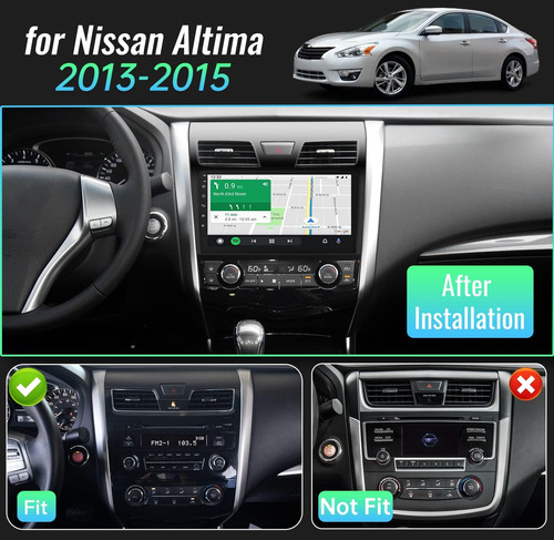 Radio De Coche Para Nissan Altima 2013-2015 Con Carplay/andr Foto 3