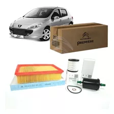 Kit Revisão Original Peugeot Filtros 307 308 408 2.0 16v