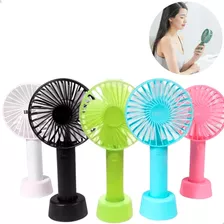 Mini Ventilador De Mesa Portátil Usb Silencioso 3 Velocidade