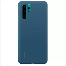 Capa Silicone Case Huawei P30 Pro Azul