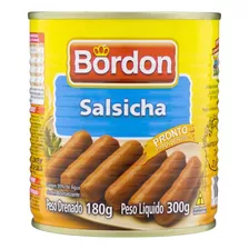 Salsicha Bordon Lata 180g