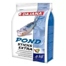 Ração Dajana Pond Stick Extra 4kg P/ Carpa Kinguio Peixes 