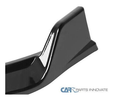 Fits 17-18 Hyundai Elantra Glossy Black Front Bumper Lip Ttx Foto 4