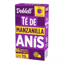 Té Doblett Manzanilla Anís 16 Sobres 19.2g