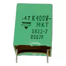 Pack 15 Capacitores Poliester .47k (.47uf 400v) Vishay