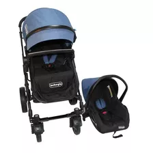 Coche Travel System Orleans Bebeglo Azul Rey Rs-13650-7